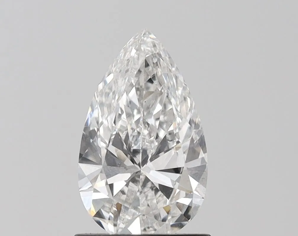 1 carat E-VS2 Pear Cut Lab Grown Diamond