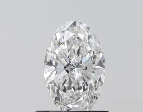 1 carat E-VVS2 Oval Cut Lab Grown Diamond
