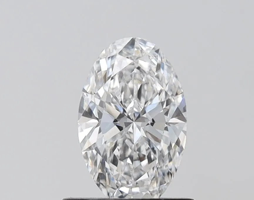 1 carat E-VVS2 Oval Cut Lab Grown Diamond