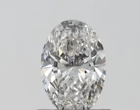 1 carat F-VS1 Oval Cut Lab Grown Diamond