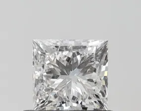 1 carat F-VS1 Princess Cut Lab Grown Diamond