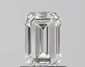 1 carat F-VVS2 Emerald Cut Lab Grown Diamond