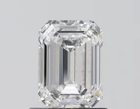 1.01 carat E-VS2 Emerald Cut Lab Grown Diamond