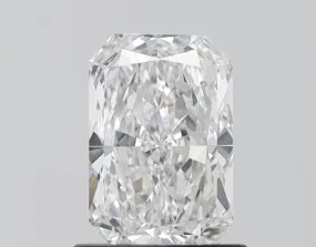 1.01 carat E-VVS2 Radiant Cut Lab Grown Diamond