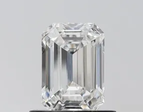 1.01 carat F-VVS2 Emerald Cut Lab Grown Diamond