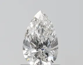 1.02 carat F-VS1 Pear Cut Lab Grown Diamond