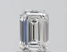1.02 carat F-VVS2 Emerald Cut Lab Grown Diamond