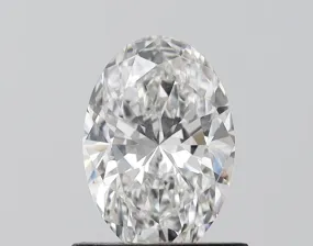1.05 carat E-VVS2 Oval Cut Lab Grown Diamond