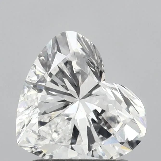 1.09 carat E-VS1 Heart Cut Lab Grown Diamond