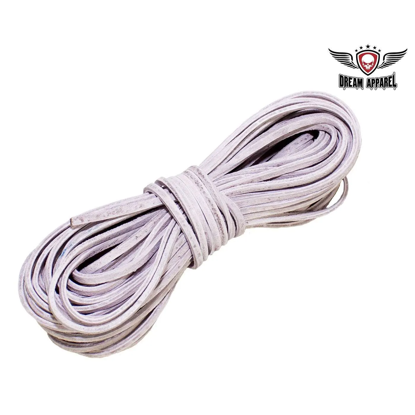 50 FT Leather Laces - Pink