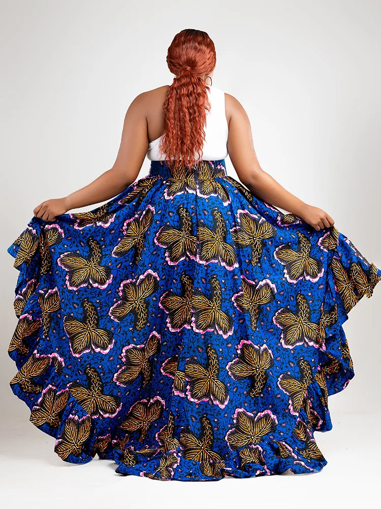 African Print Tiwa butterfly set