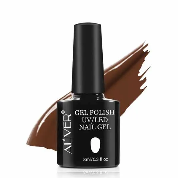 Aliver Gel Nail Polish Glitter Gel M08