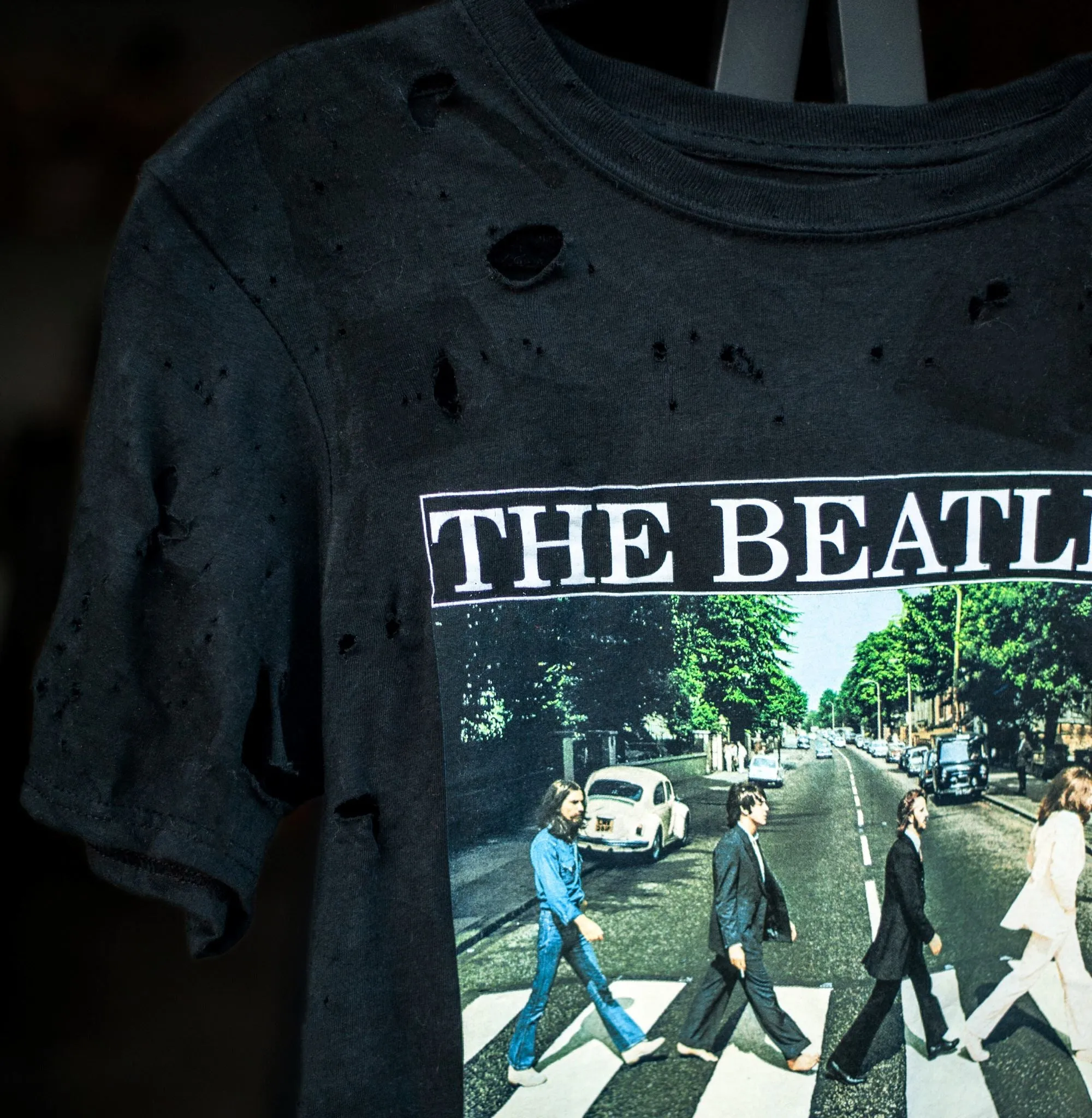 Beatles Rework Crop Top