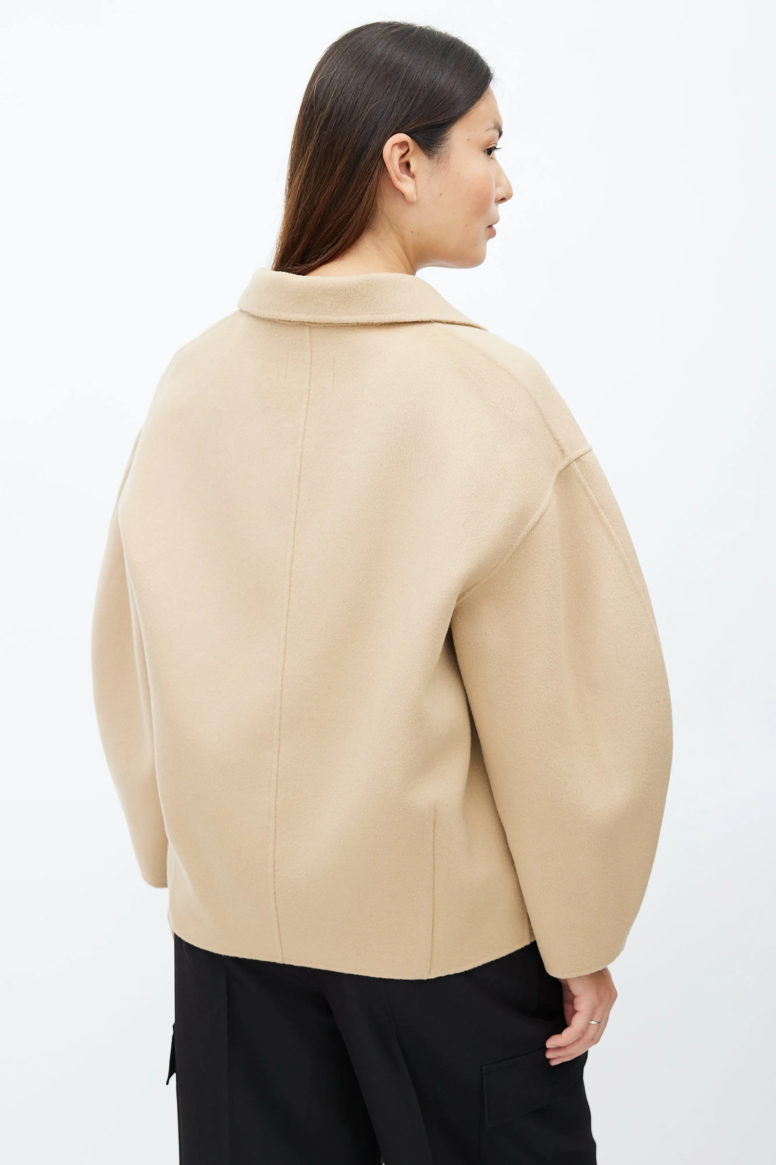 Beige Wool Moho Jacket
