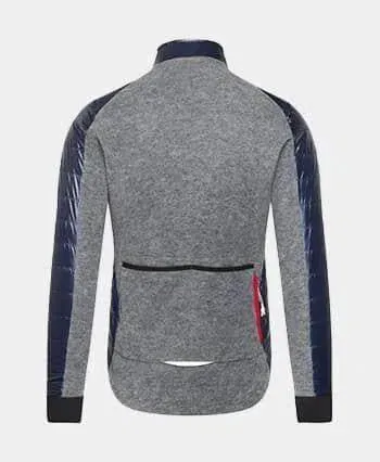 CAFE DU CYCLISTE Albertine Thermal Jacket - Navy