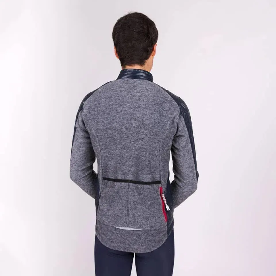 CAFE DU CYCLISTE Albertine Thermal Jacket - Navy
