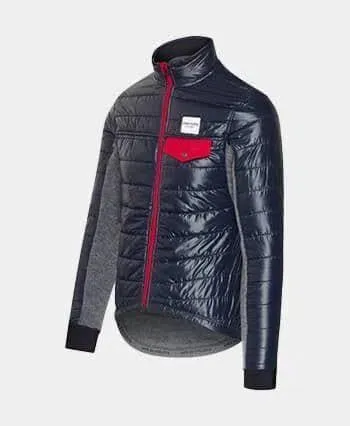 CAFE DU CYCLISTE Albertine Thermal Jacket - Navy