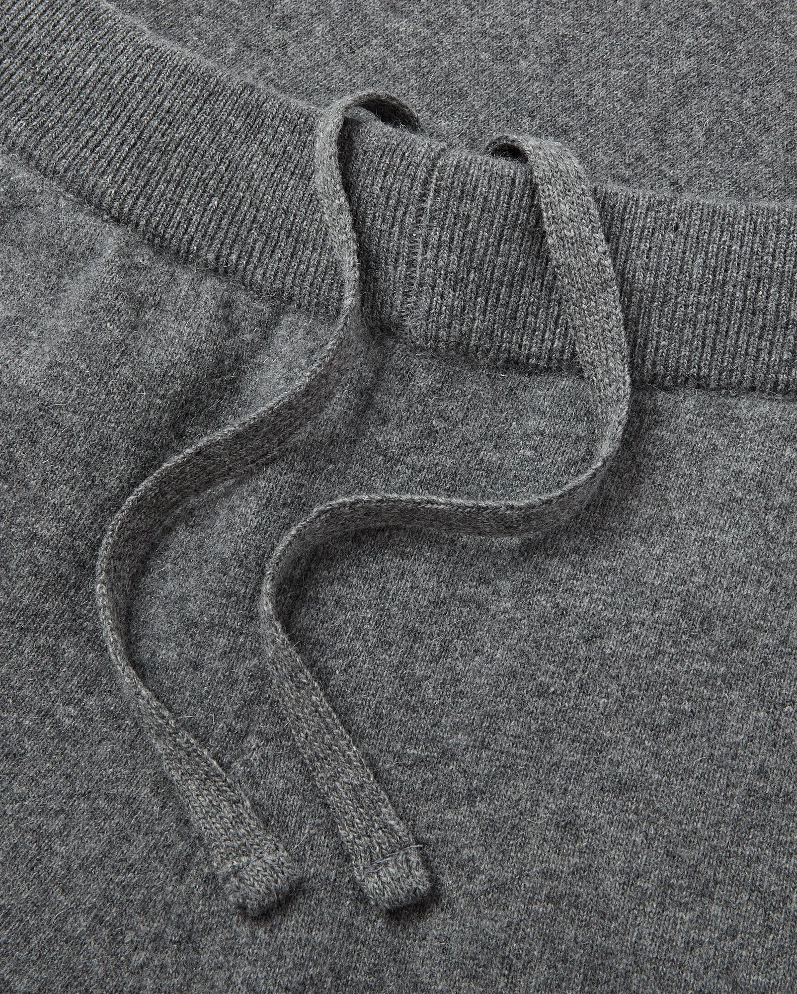 Corneliani Wool & Cashmere Knitted Pants (Grey)