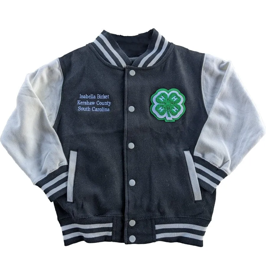 Cotton Blend Jacket w/ Back Patch