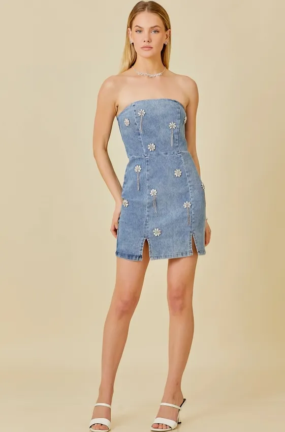 Daisy Denim Dress