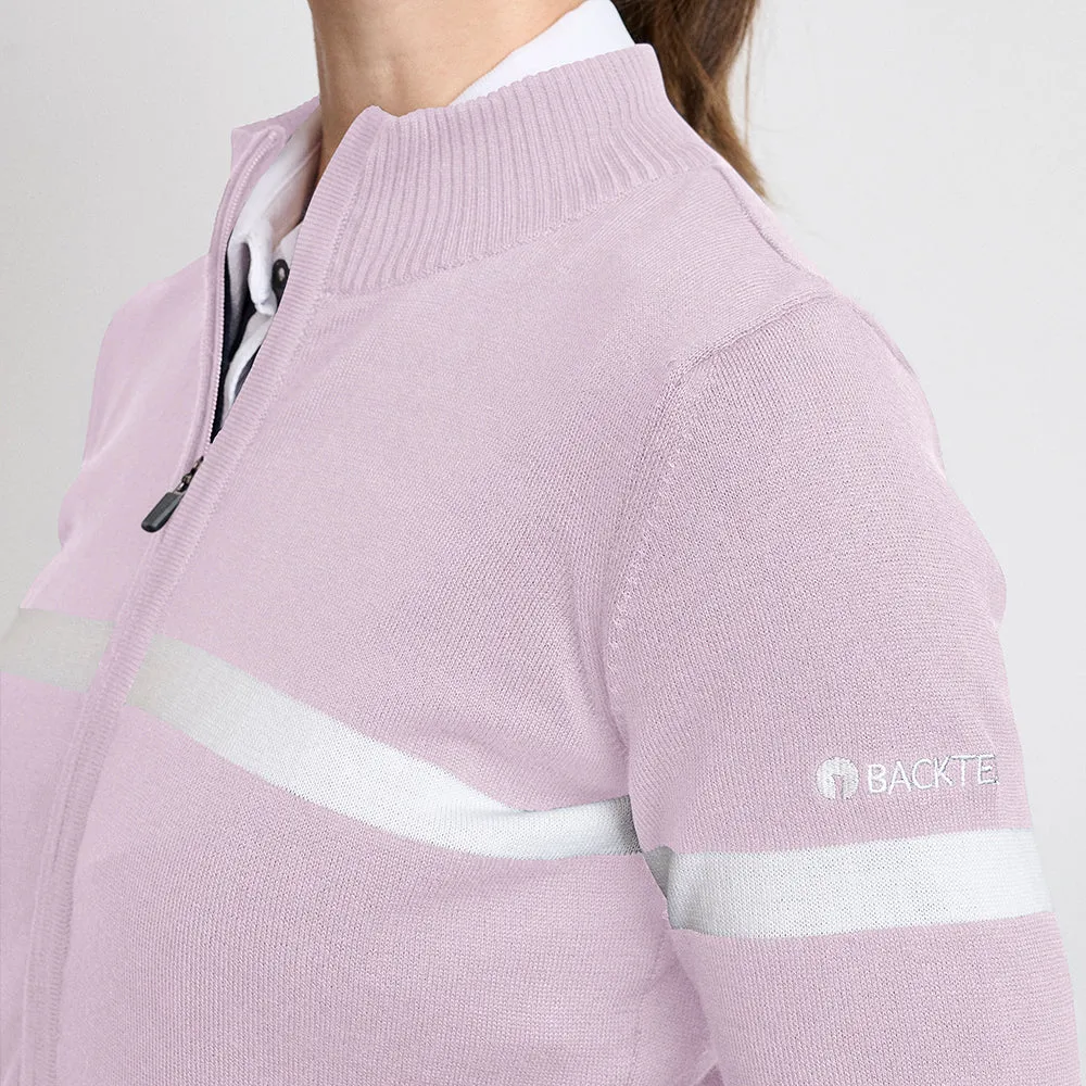 Dame Økologisk Windbreaker Sweater, Soft Lilla