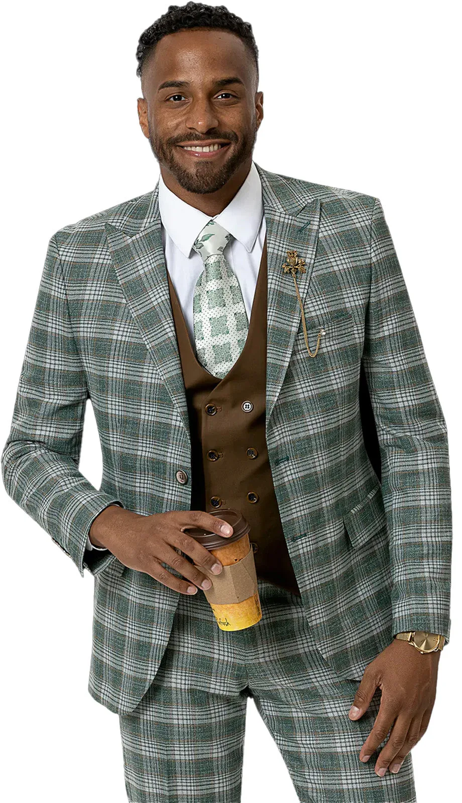 EJ Samuel M2756 Mens Suit