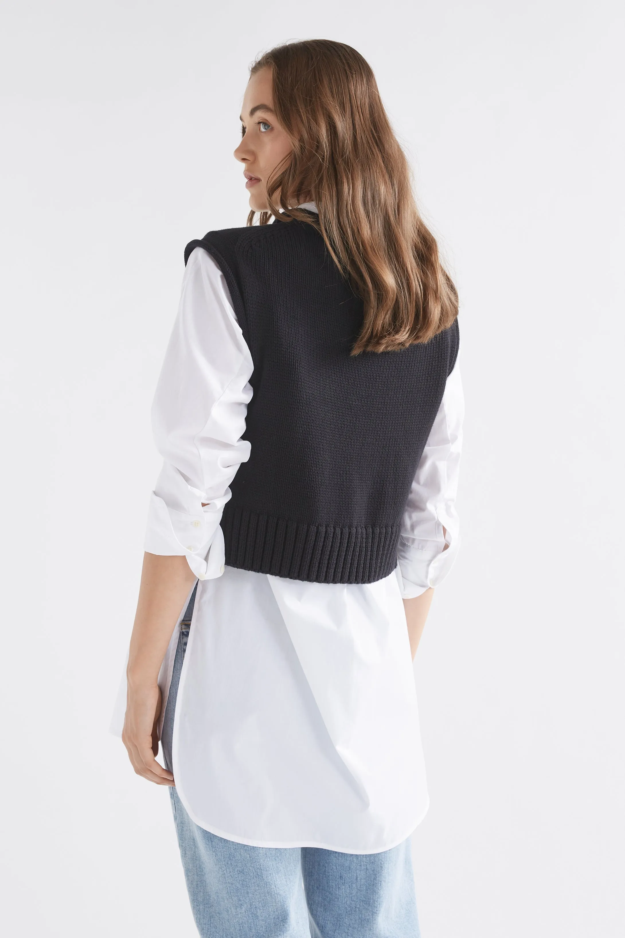 Elk The Label - Lunel Knit Vest - Black