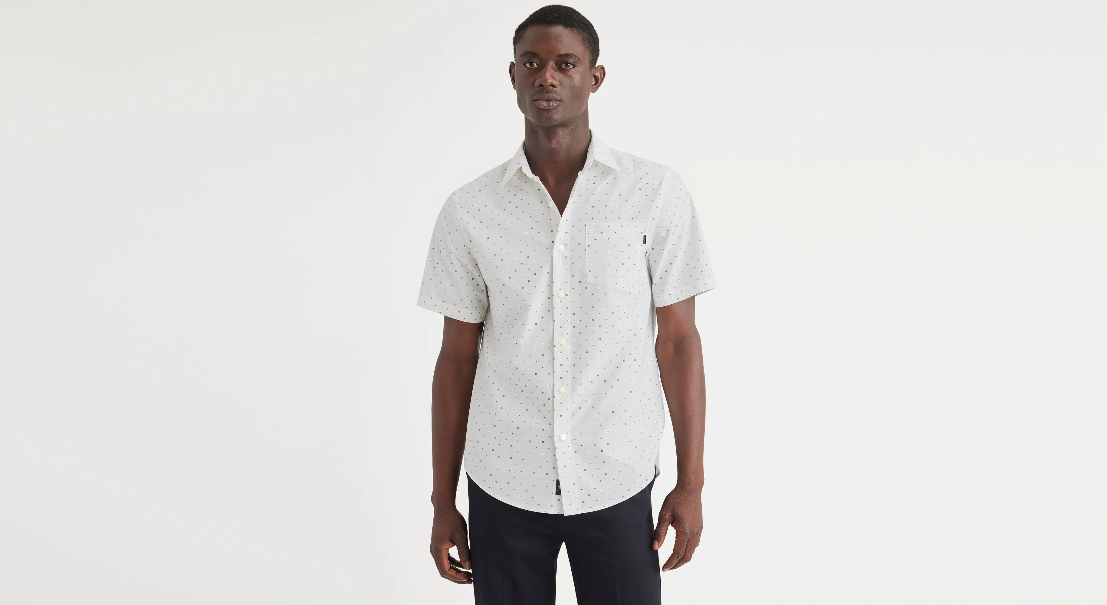 Essential Button-Up Shirt, Classic Fit