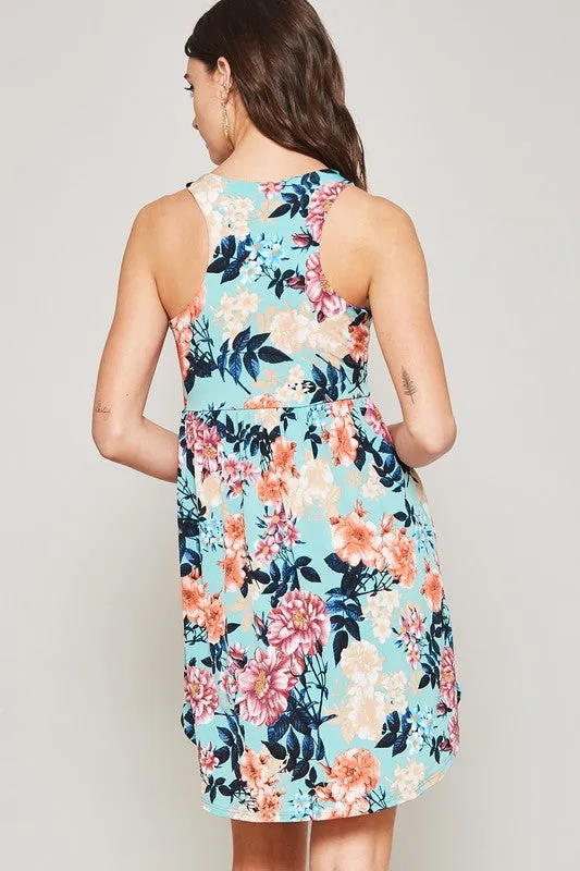 Floral Mini Dress