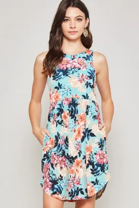Floral Mini Dress