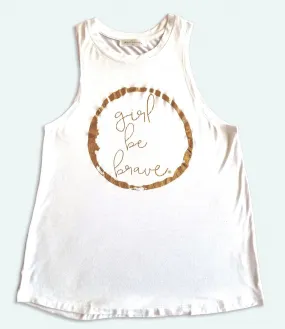 Girl Be Brave Athletic tank