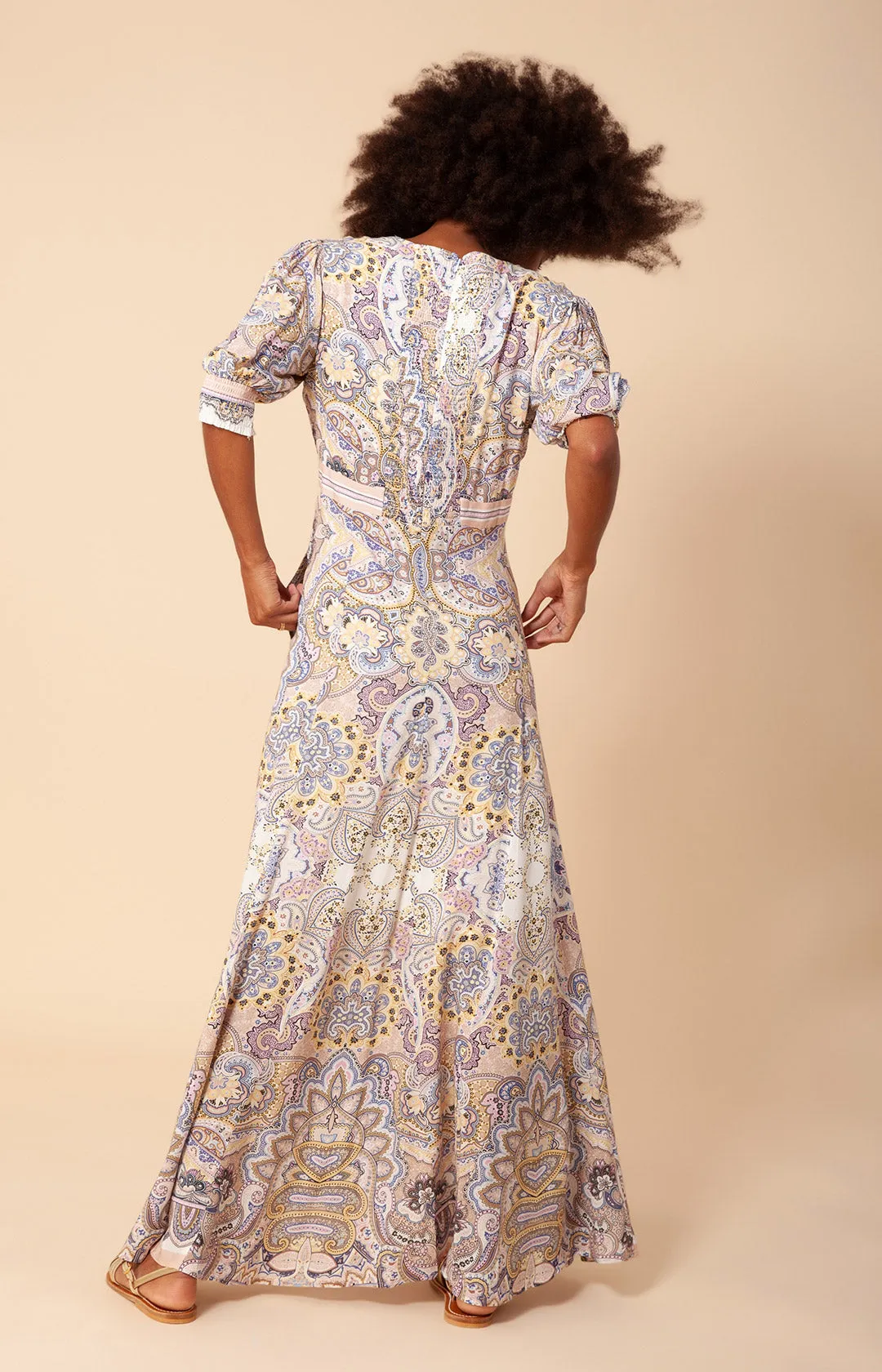 Goya Button Up Maxi Dress