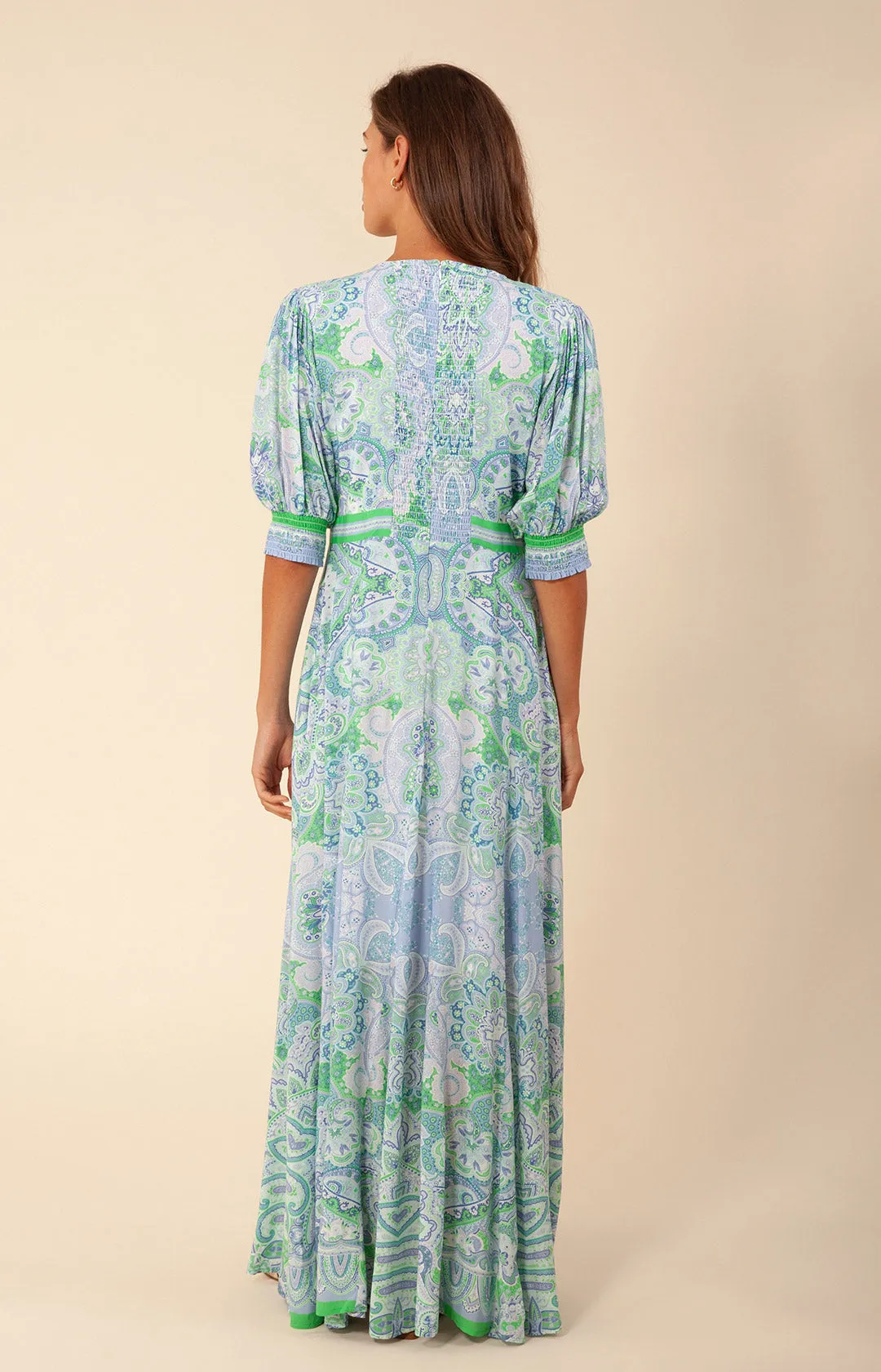 Goya Button Up Maxi Dress
