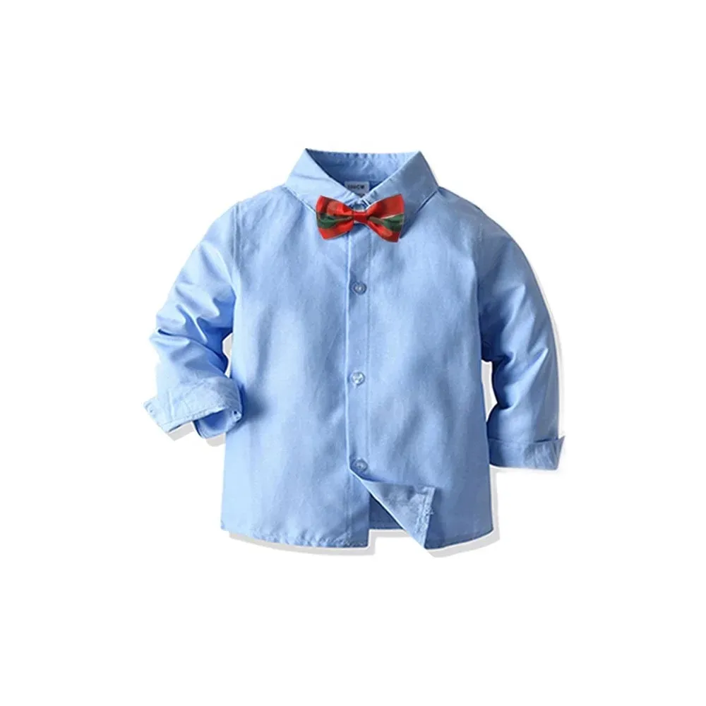 GV Boys’ Bobby 3 Piece Cardigan, Suspender, Bow Tie Set