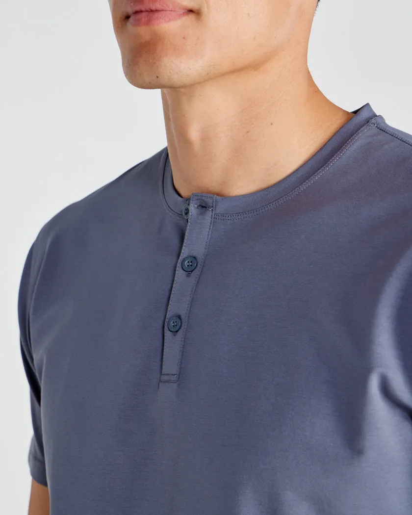 Henley Drop-Cut: LUX <!-- Size XXL -->