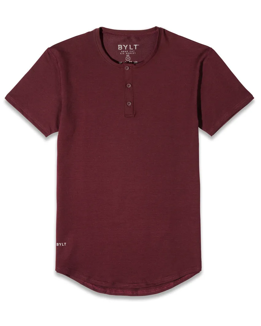 Henley Drop-Cut: LUX <!-- Size XXL -->
