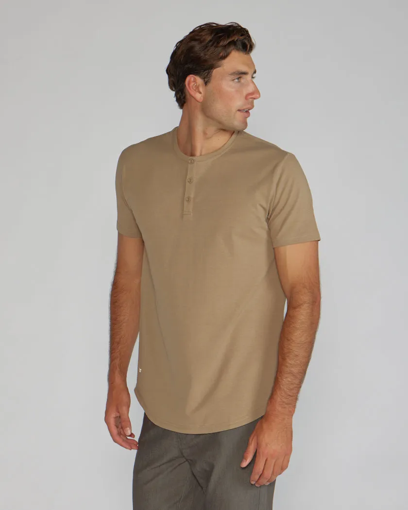 Henley Drop-Cut: LUX <!-- Size XXL -->