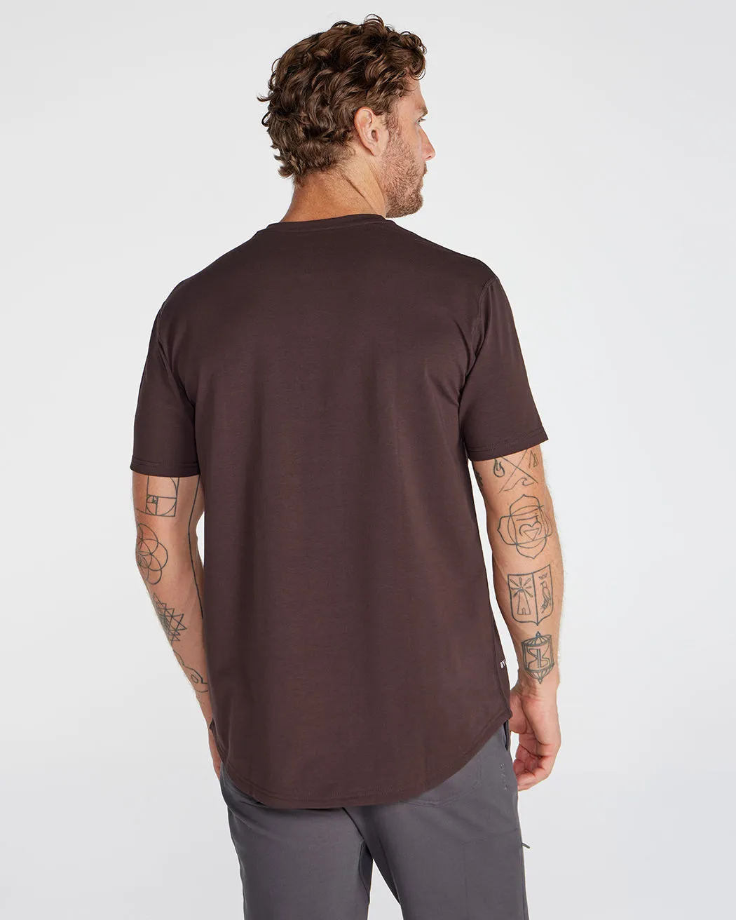 Henley Drop-Cut: LUX <!-- Size XXL -->