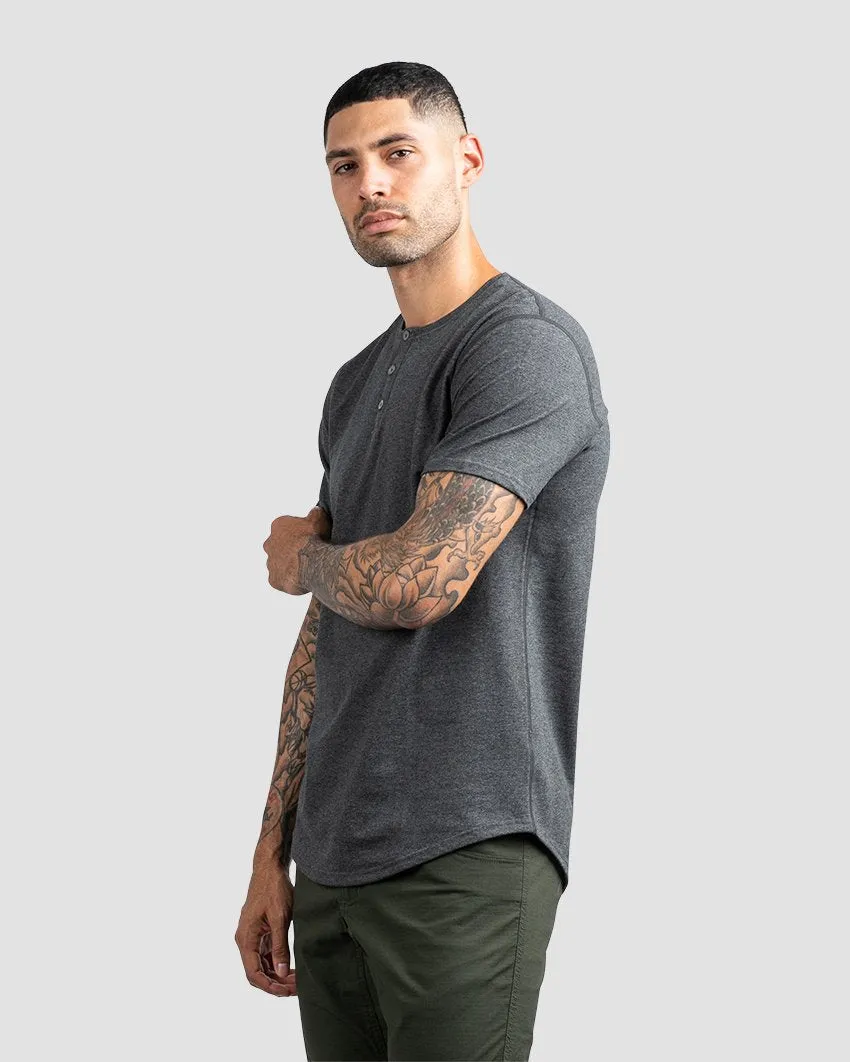 Henley Drop-Cut: LUX <!-- Size XXL -->