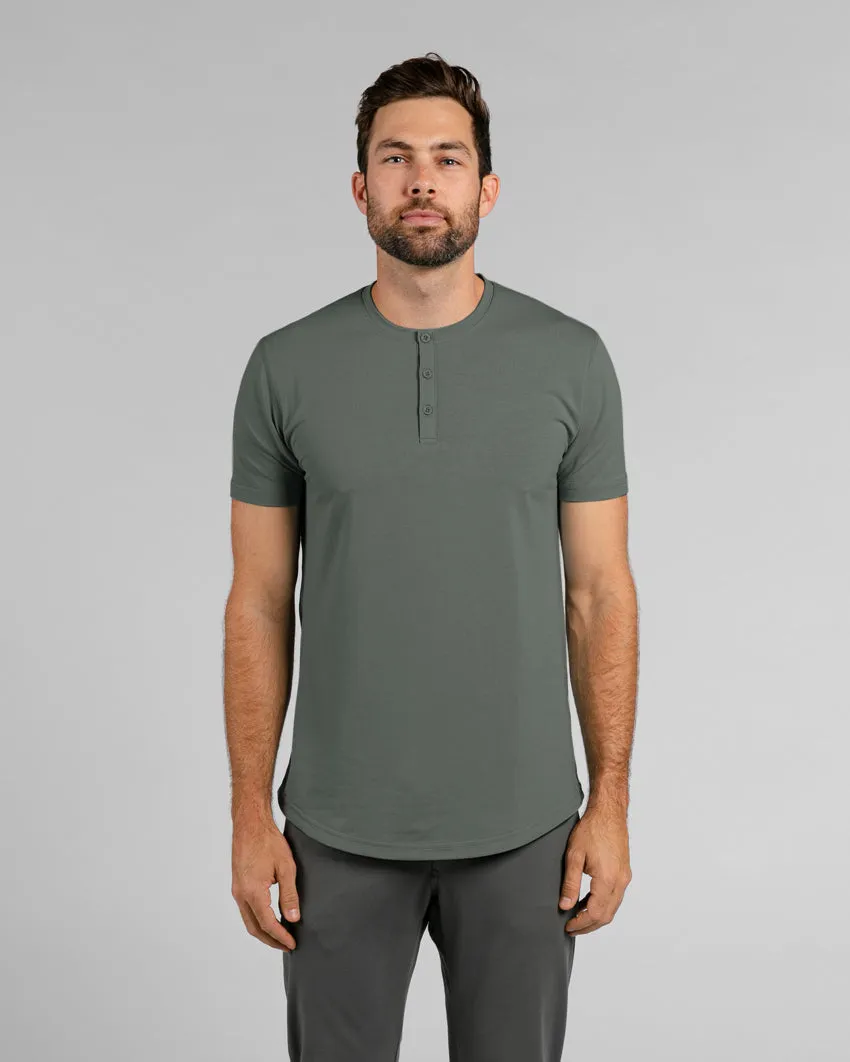 Henley Drop-Cut: LUX <!-- Size XXL -->