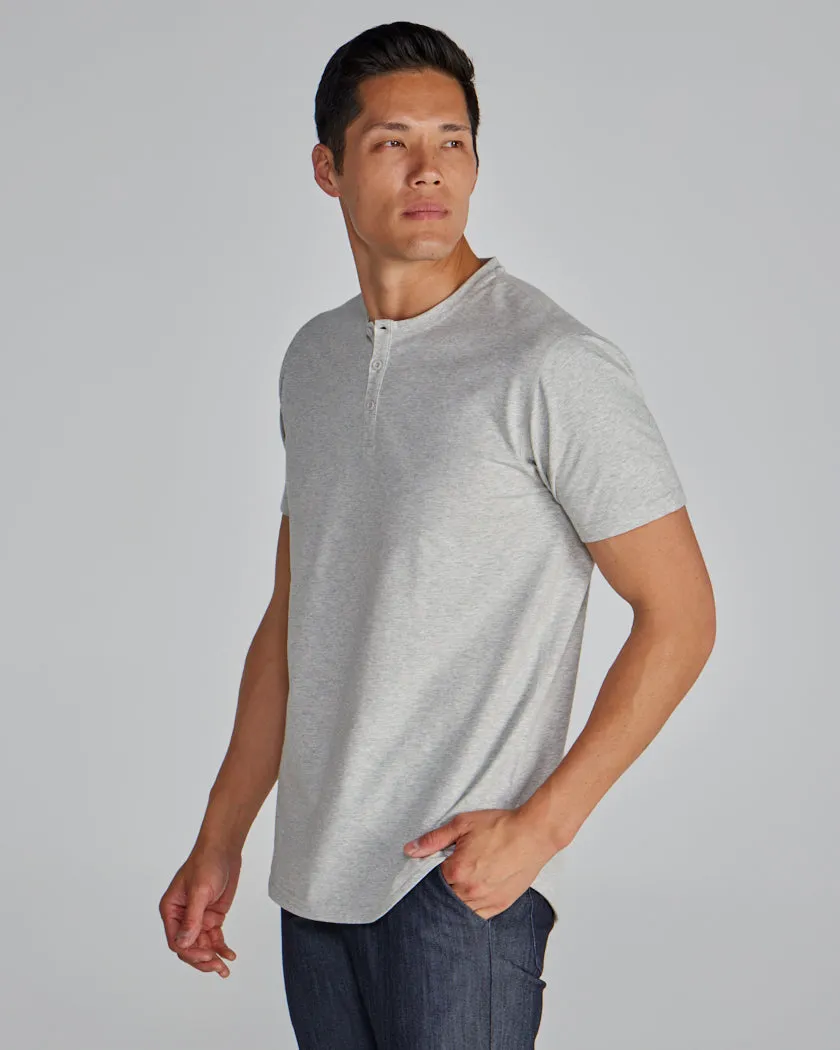 Henley Drop-Cut: LUX <!-- Size XXL -->