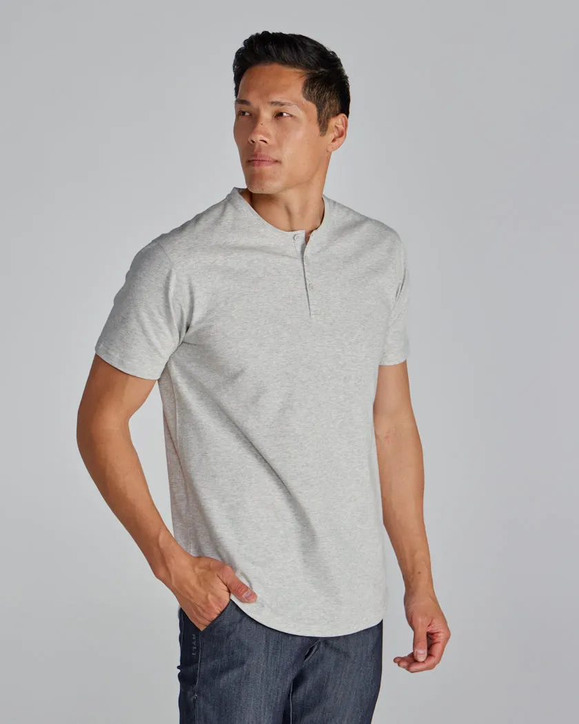 Henley Drop-Cut: LUX <!-- Size XXL -->