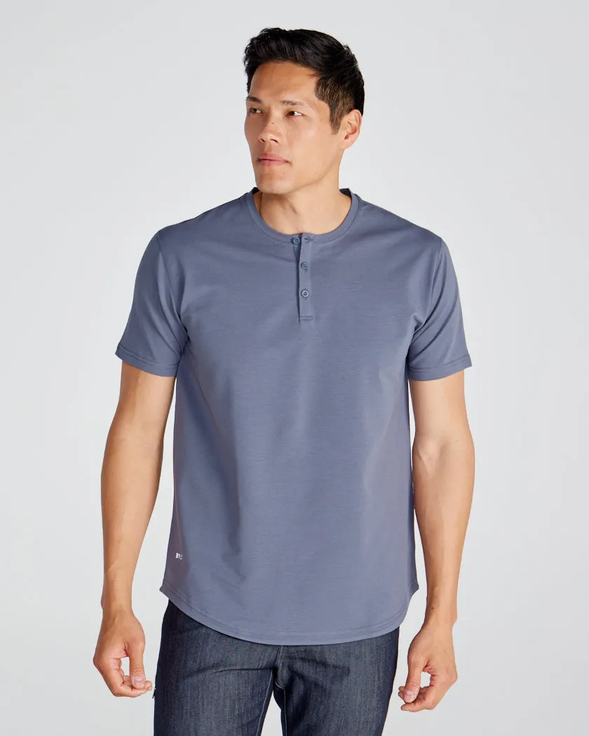 Henley Drop-Cut: LUX <!-- Size XXL -->