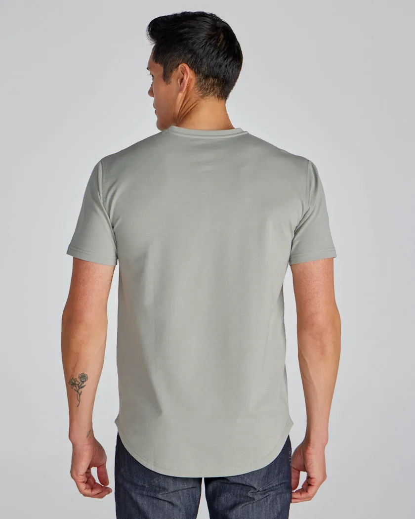 Henley Drop-Cut: LUX <!-- Size XXL -->