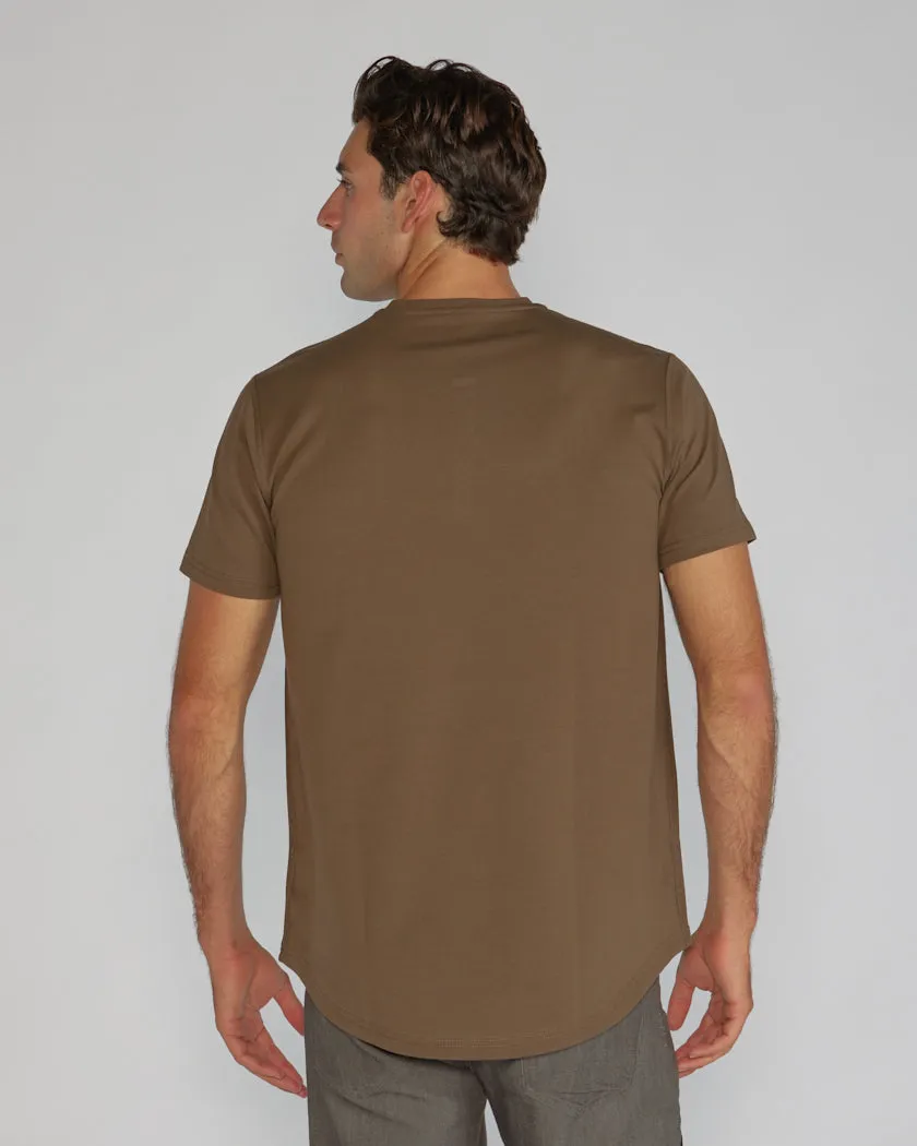 Henley Drop-Cut: LUX <!-- Size XXL -->