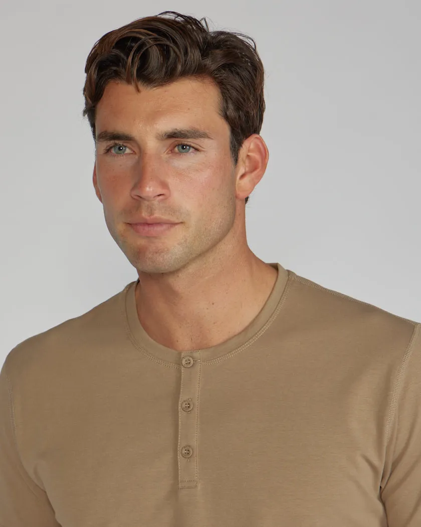 Henley Drop-Cut: LUX <!-- Size XXL -->