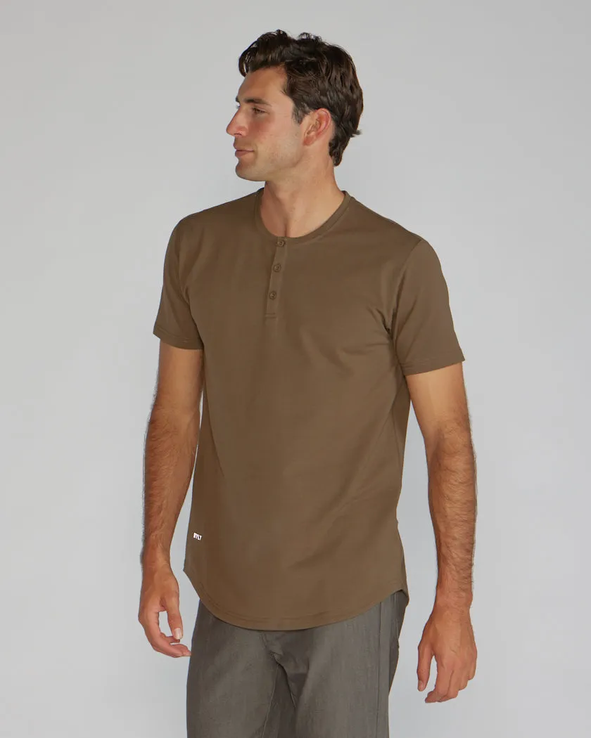 Henley Drop-Cut: LUX <!-- Size XXL -->
