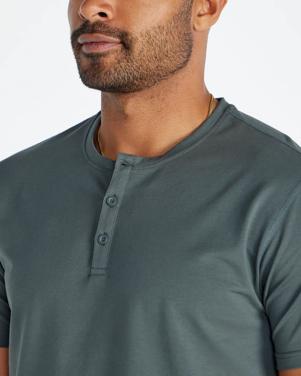 Henley Drop-Cut: LUX <!-- Size XXL -->