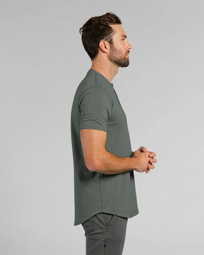 Henley Drop-Cut: LUX <!-- Size XXL -->