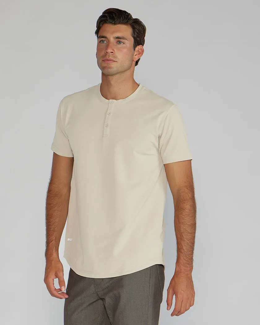 Henley Drop-Cut: LUX <!-- Size XXL -->